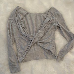 Victoria secret slouchy low back sweater